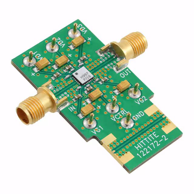 EVAL01-HMC997LC4 Analog Devices Inc.  Cartes de kits d'évaluation et de développement RF